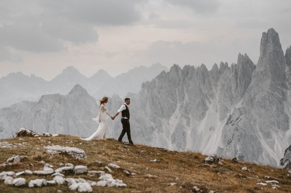 Miłość w Dolomitach || sesja ślubna